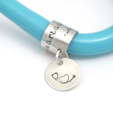 Stethoscope tag with circle