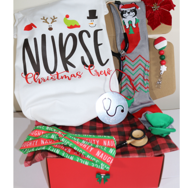 Nurse Christmas Crew Gift Box